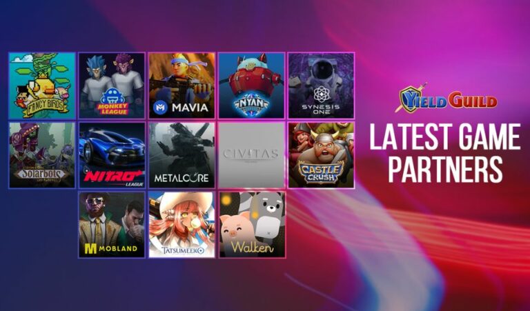 YGG Adds New P2E Games to its Portfolio