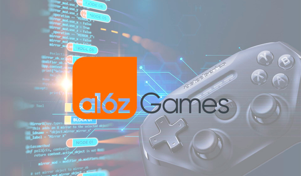 Andreessen Horowitz Invests $30 Million into Web3 Gaming Startups
