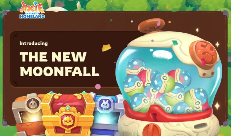 Axie Infinity Announces The New Moonfall to Enhance User Experience
