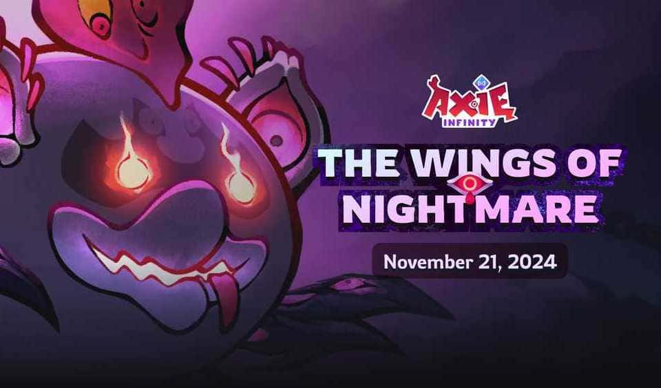 axie infinity the wing of nightmare event featured