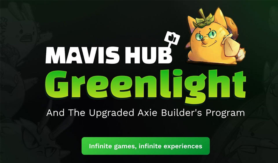 Axie Infinity Adds Greenlight to Mavis Hub