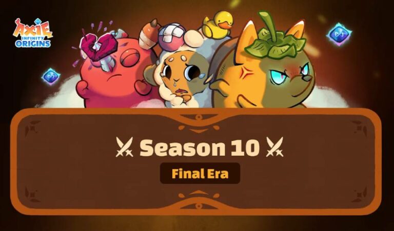 Axie Origins Season 10 Final Era is Here!