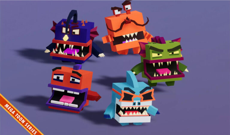 boximons mega toons series