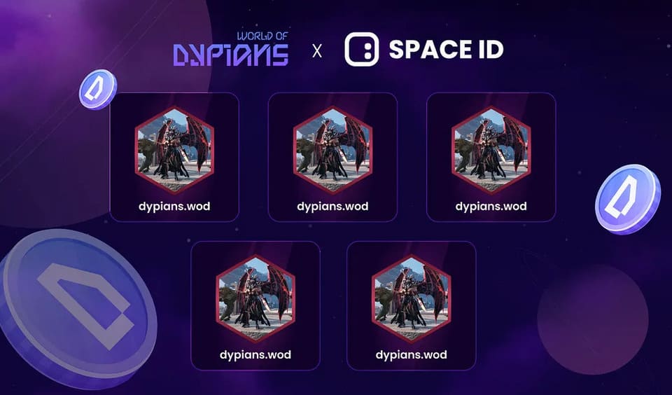 World of Dypians Introduced New Feature: .wod Domain Names