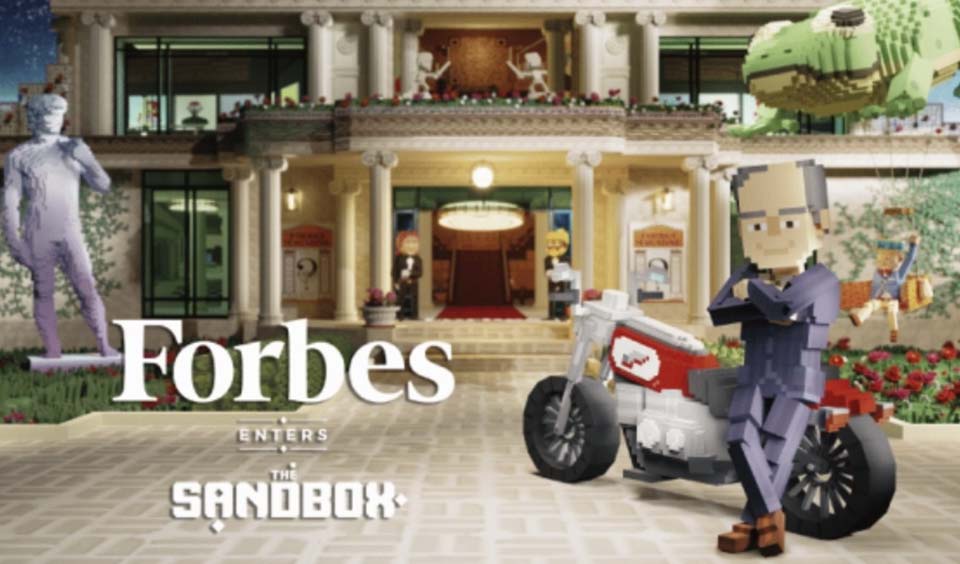 Forbes buys land in The Sandbox, solidifying its belief in the transformative potential of the metaverse