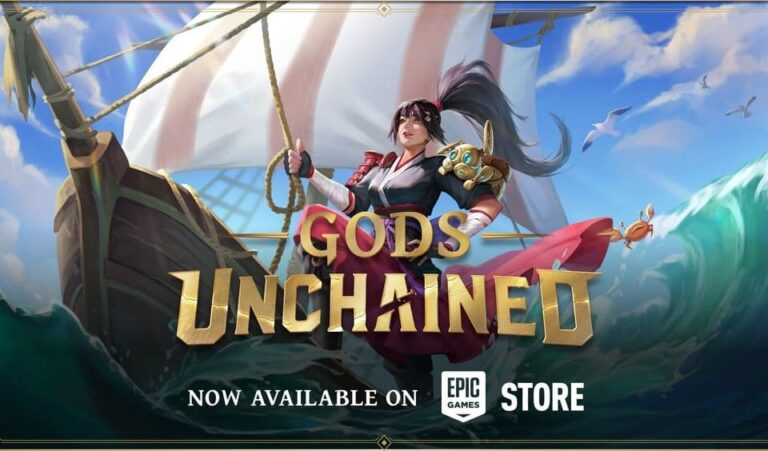 gods unchained epic games store