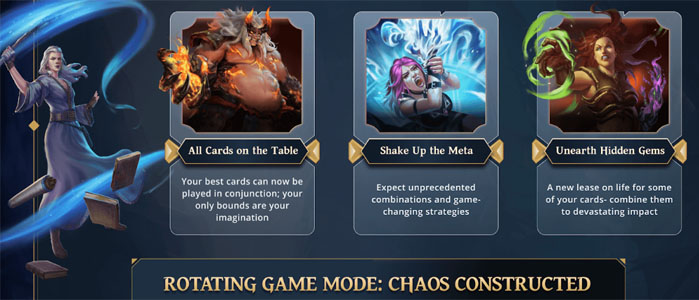 Chaos Constructed: Build Your Deck with Cards from All Domains