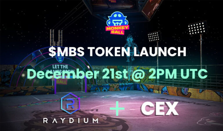 monkeyball mbs token launch