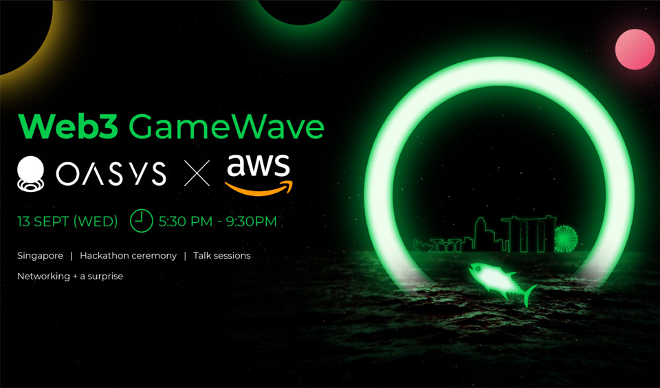 Join Oasys for an Amazing Web3 GameWave Event and Hackathon Finale