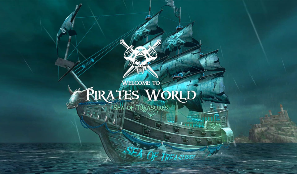 pirates world sea of treasures