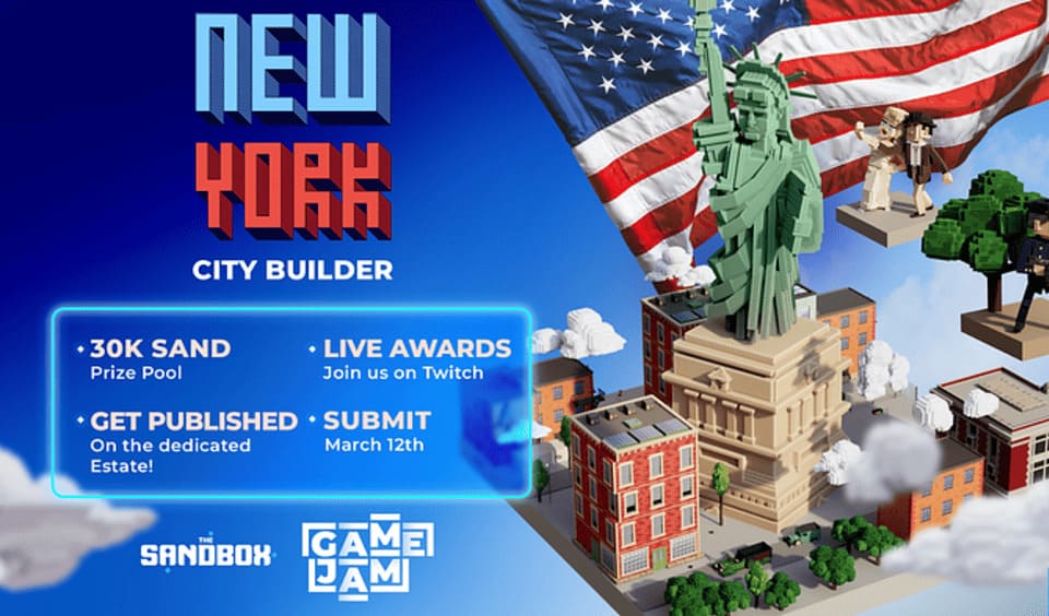 The Sandbox Launches New City Builder: New York