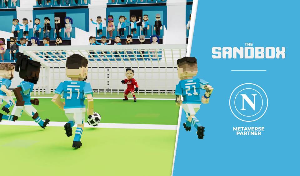 The Sandbox and SSC Napoli Team Up: Exclusive Pop-Up Shops for Fans in Epic Virtual Experience