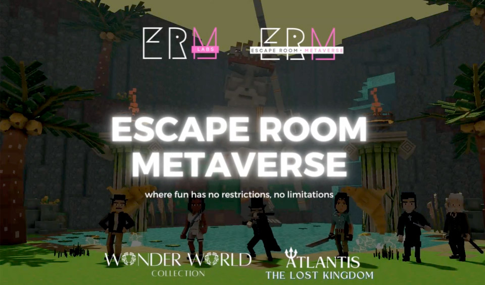 The Sandbox and ERM Labs Collab on the "Escape Room Metaverse" Project