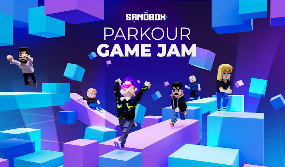 Explore Acrobatic Skills in The Sandbox Multiplayer Parkour Game Jam